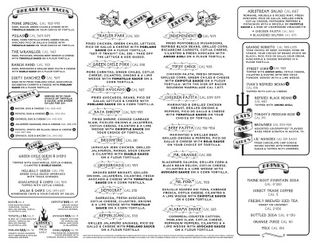 Torchys menu deals